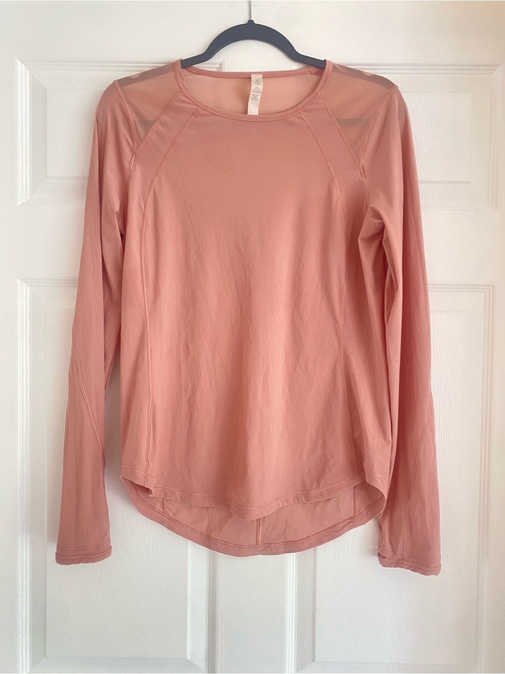 lululemon athletica Long-Sleeve Crew Top — Dusty Pink